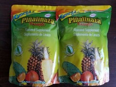 2 PIÑALINAZA PINEAPPLE FLAXSEED SUPPLEMENT WITH OMEGA OILS 16 OZ EA 03/2025 NEW