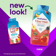 2 PACK – Vitafusion Fiber Well Gummies (220 ct.) {Total 440 Gummies}