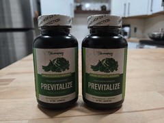 2 Pack Previtalize Prebiotic Supplement for Women Digestive Gut Health 60 Count