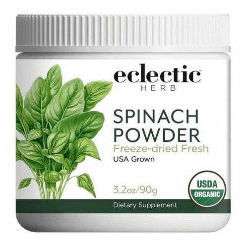 Eclectic Herb, Spinach Powder Freeze Dried Fresh, 3.2 Oz
