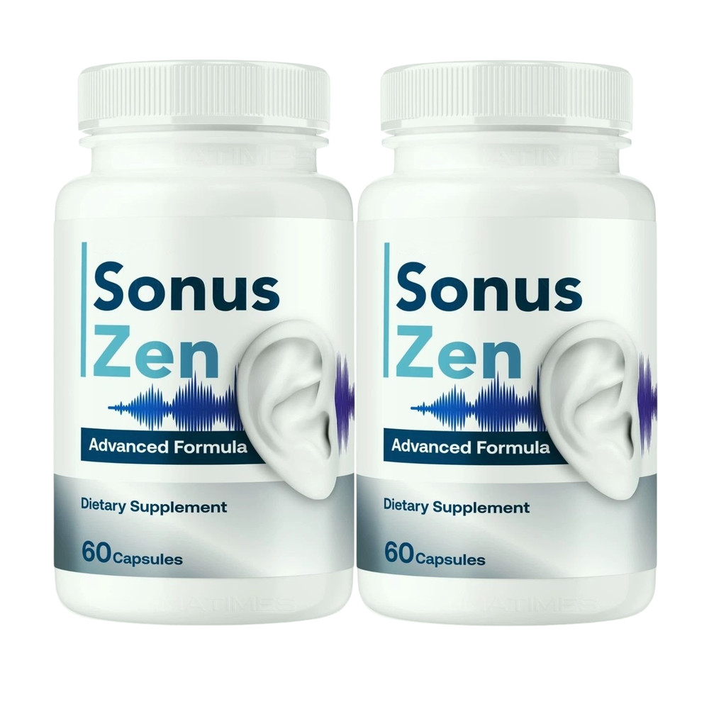 2-Pack SonusZen Capsules – Sonus Zen For Hearing and Ear Support – 120 Capsules