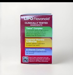 Lipo Flavonoid Plus Ear Ringing Dietary Supplement Caplets 1,000 mg 100 Count