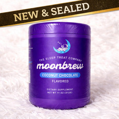 MoonBrew Sleep Drink Coconut Chocolate Powder 11oz NEW Sealed