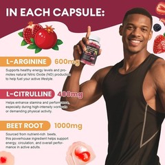 Totaria Beet Root Gummies – Beetroot Supplement with Grape Seed, Pomegranate, Vi