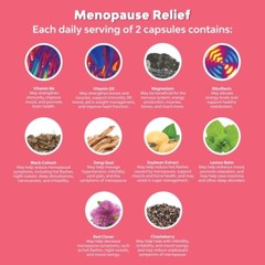 Menopause Support – Hormone Balance for Women for Night Sweats Mood 90 Caps