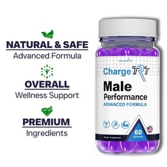 ( 6 Pack ) ChargeTRT Gummies, Charge TRT for Men, Male Health Support