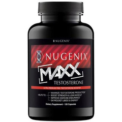 Nugenix® Maxx Testosterone – Boost Free Testosterone, Muscle & Libido 30 Serves