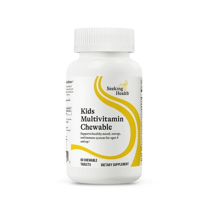Seeking Heath Kid’s Multivitamin Chewable Supports healthy mood, energy immunity