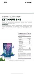 Keto Plus VITALHEALTH FAT BURNER Weightloss ORGANIC NANOTECHNOLOGY Original