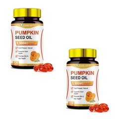 Pumpkin Seed Oil & Saw Palmetto 3500mg (2-Pack) | Prostate & Hair Care (120s)