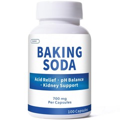 Baking Soda Capsules – 700mg Sodium Bicarbonate Supplement | Natural Baking S…