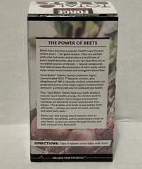 Total Beets Circulation Superfood Beet Root with Blood Pressure Support 120ct