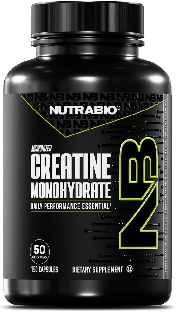 Easy-to-Swallow Micronized Creatine Capsules – Kosher, Gluten-Free, 150 Count