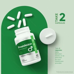 ProstAidon Capsules, Advanced Prostate Health Support for Men 60ct