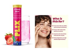 2X PLIX Glutathione Effervescent Tablets for Clear, Glowing ,Youthful Skin