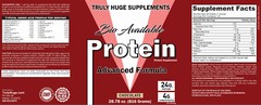 Bodybuilding Milk & Egg Protein Powder, Old School Rheo Blair Protein Supplement