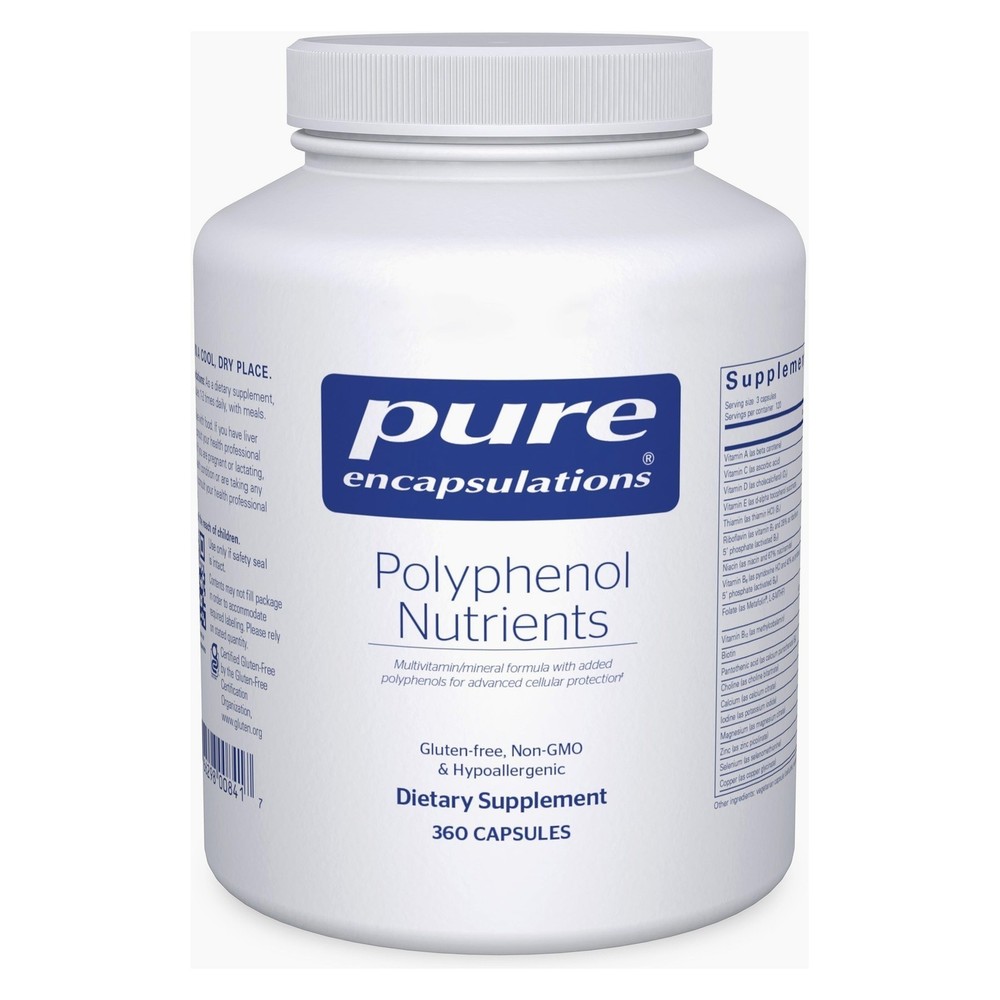 Pure Encapsulations PolyPhenol Nutrients – Antioxidant & Cellular Support Caps