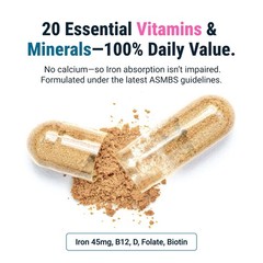 Bariatric Multivitamin Capsule 45 Count One Per Day Weight Loss Supplement