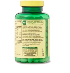 Spring Valley Calcium Plus Vitamin D3 Supplement 150 Mini Softgels