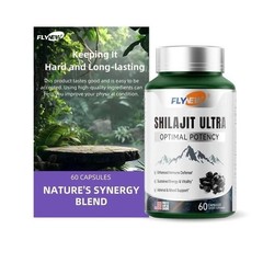 Shilajit Flynew Optimal Ultra Shilajit Extract Potency, with L-Arginine 1pack