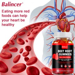 Sugar Free Nitric Oxide Beet Root Gummy – Heart Health, Blood Circulation