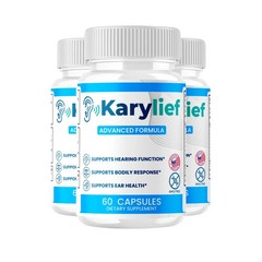 3-Pack Karylief Capsules – Premium Ear Health Support for Tinnitus