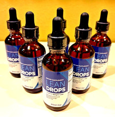 LEAN DROPS 3 Bottles Dietary Supplements 60 ml/2 oz FACTORY SEALED