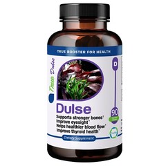 TrueMed Dulse Support Strong Bones Thyroid Health Blood Flow 650 mg 90 Capsules
