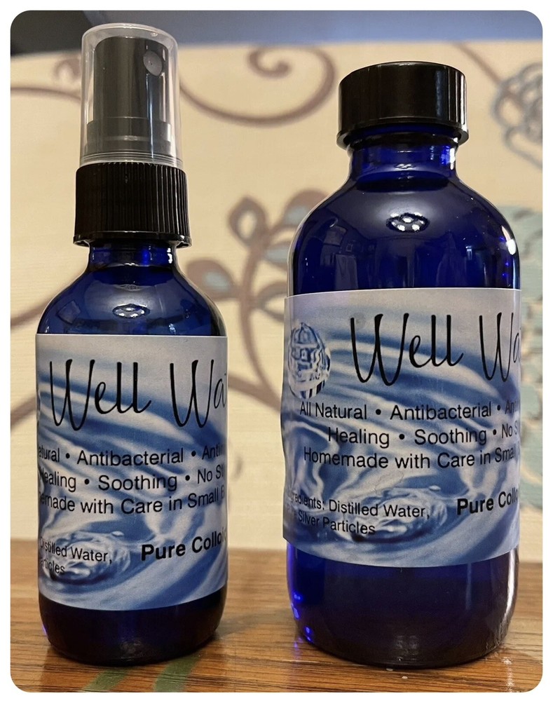 COLLOIDAL SILVER PETS Antifungal Antibacterial NANOSILVER 20ppm Disinfectant