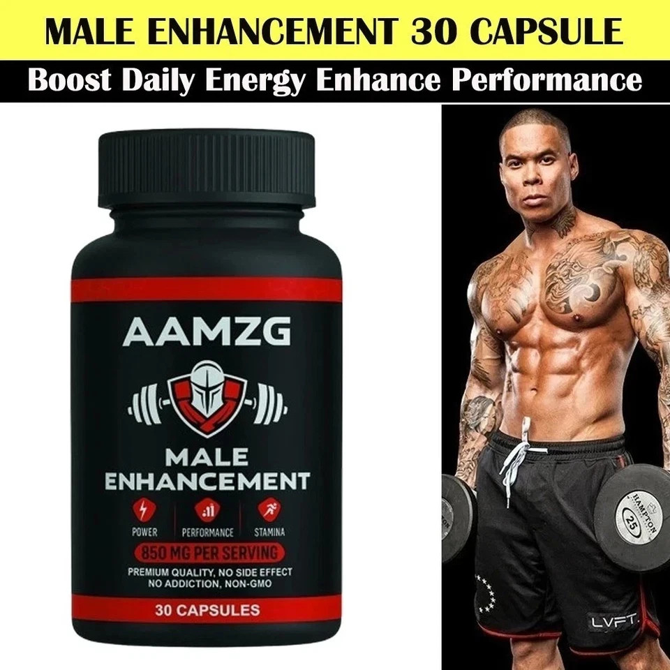 MidKnight Men’s Stamina Support Supplement 30 Capsules 1 Pack