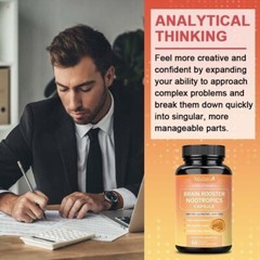Brain Supplements&Nootropics Memory Focus Mental Concentration Booster Pills