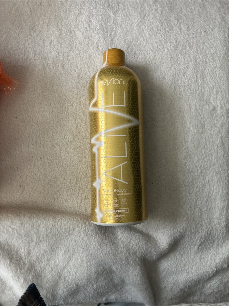 Authentic NVisionU ALIVE Proprietary Liquid Supplement (orange papaya Flavor)