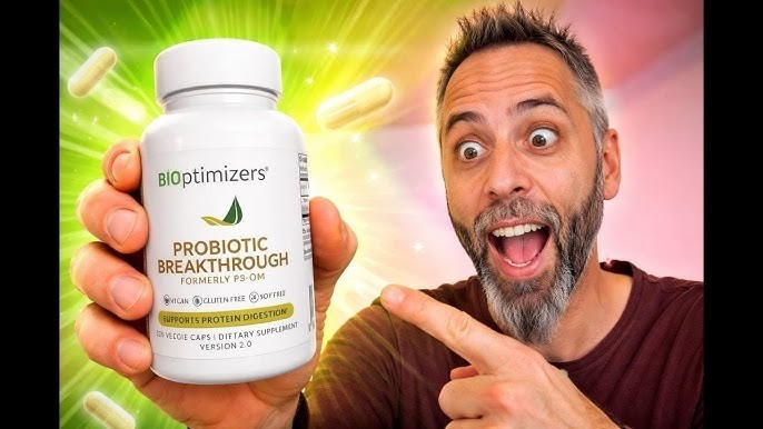 BIOptimizers Probiotic Breakthrough Lactobacillus Plantarum 120 Caps P3-OM NEW!