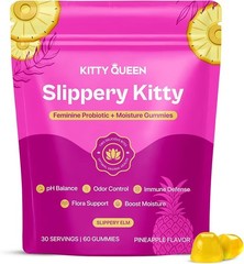 NEW Kitty Queen Slippery Kitty – Feminine Probiotic + Moisture Gummies