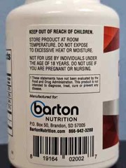 3Pack Barton Nutrition CinnaChroma Advanced Blood Sugar Support 30 Caps NEW