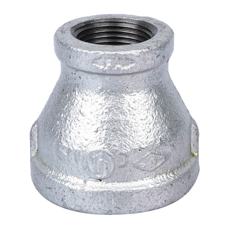 ProSource 24-11/4X3/4G Reducing Pipe Coupling, 1-1/4 x 3/4 in, Threaded, Malleab