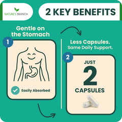 MAGNESIUM TAURATE 400 MG – 200 Casules – High Absorption | Non-GMO | Made in USA
