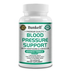 Blood Pressure Support Formula Healthy Blood Pressure Levels 30/60/120Caps