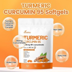 Tumeric Curcumin 1500mg with Bioperine Black Pepper -180 Capsules- Made in USA