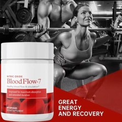 Bloodflow-7 5PCS Blood Circulation Supplement | Nitric Nitros Oxide with