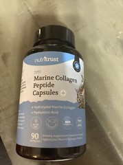 Nutritrust Marine Collagen Peptide Capsules 90 Caps Exp 11/2025