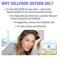 3-Pack Oxygen Gel (2 oz each) – Nourishing Anti-Aging Care with Aloe & Lavender