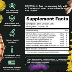 All Natural Milk Support Supplement with Liver Cleanse Thistle Detox Repair