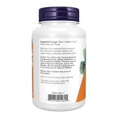 NOW Foods Supplements, Selenium 250 Count (Pack of 1), White