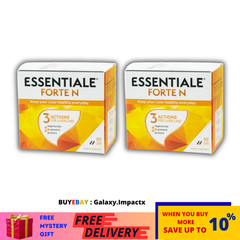 2 X Essentiale Forte N Liver Detox & Liver Tonic Supplement 90s