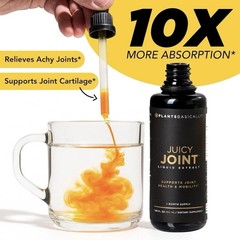 Juicy Joint Liquid Extract Mobility Relief Turmeric Joint Support Supplement USA