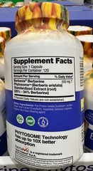 Feel Good Berberine Phytosome Better Absorptio Helps Lower Blood Glucose 120 Cap