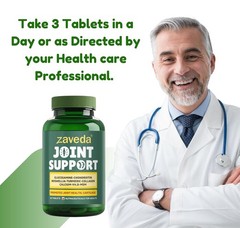 3 Pack Z.aveda Joint Support Tablets 60 Count