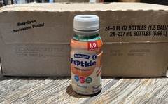 PediaSure Peptide 1.5 Cal, Peptide-Based Formula VANILLA, 8 fl oz Ea, 24 PACK