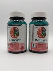 Neuriva Brain Performance Original Strawberry 50 Gummies Exp 12/26